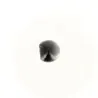 Bouton à pieds boule nacrée gris foncé x30 - 10 mm