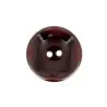 boutons marron chocolat cuvette bord gondolé x30 - 22 mm
