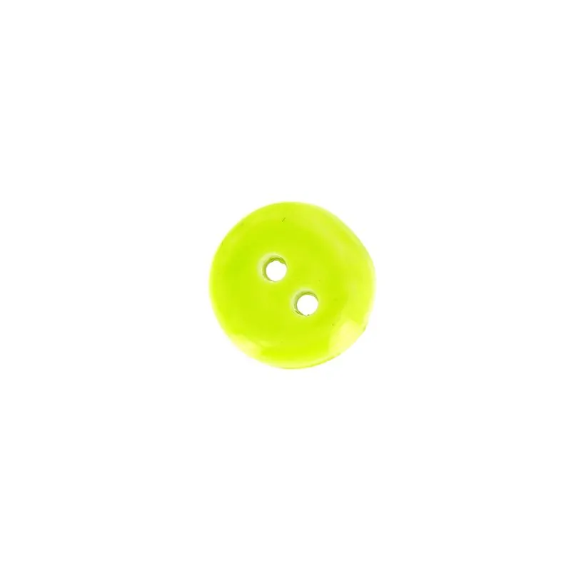 boutons vert citron x30 - 12 mm bts 2t. pion