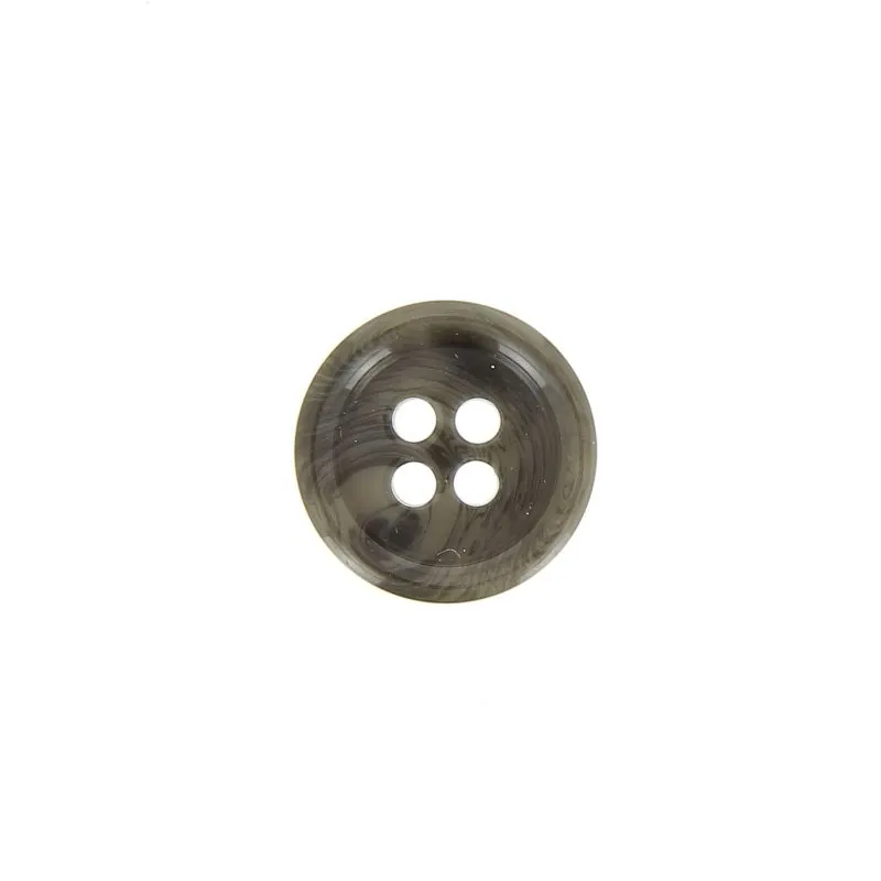 boutons marron gris de maure 4 trous veste x30 -15 mm
