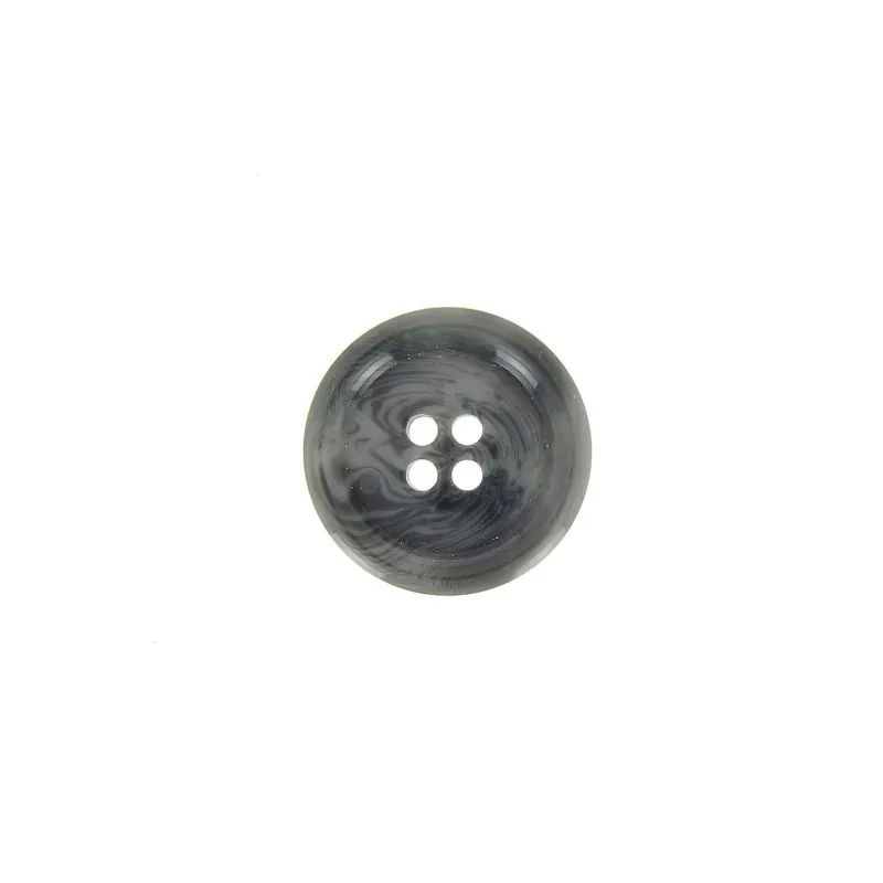 boutons gris foncé 4 trous veste x30 -15 mm