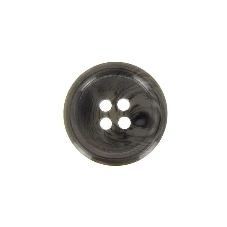boutons 4 trous marron gris veste x30 - 20 mm
