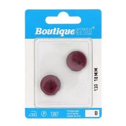 Carte 2 boutons 18mm code...