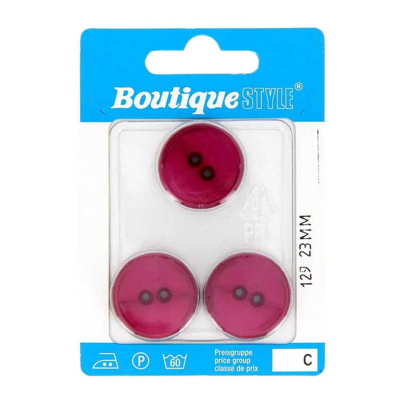 Carte 3 boutons 23mm code prix C -pos 129 Carte 3 boutons 23mm code prix C -pos 129