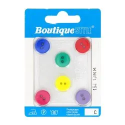 Carte 6 boutons 13mm code...
