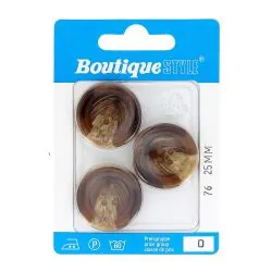 Carte 3 boutons 25 mm code...