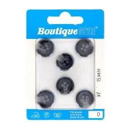 Carte 6 boutons 15 mm code...