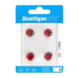 Carte 4 boutons 11 mm code...