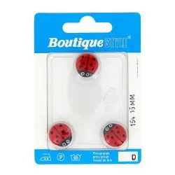 Carte 3 boutons 15 mm code...