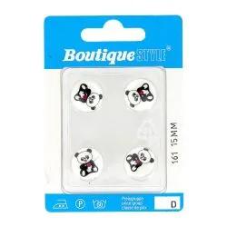 Carte 4 boutons 15 mm code...