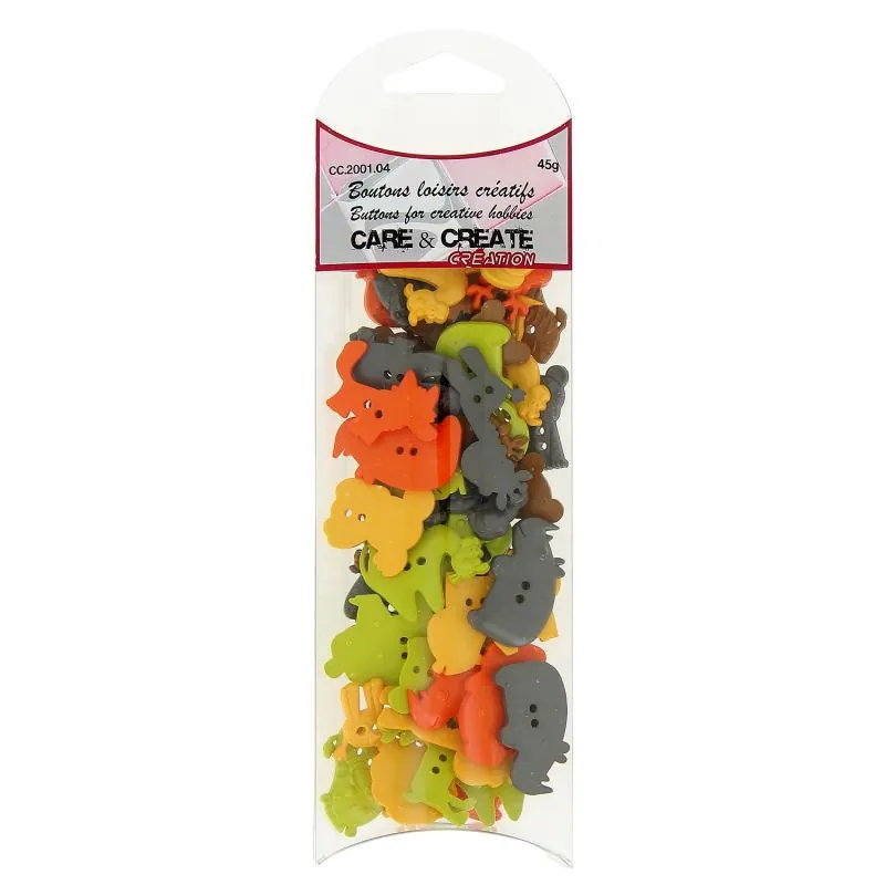 Boutons loisrs créatifs 45gr rhinocéros Boutons loisrs créatifs 45gr rhinocéros