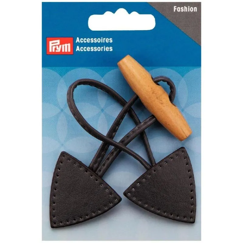 Bouton pour duffel-coats 15 x 5 cm bleu fonce Bouton pour duffel-coats 15 x 5 cm bleu fonce