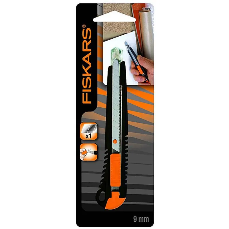 Cutter Métal corps plastique 9 mm Cutter Métal corps plastique 9 mm
