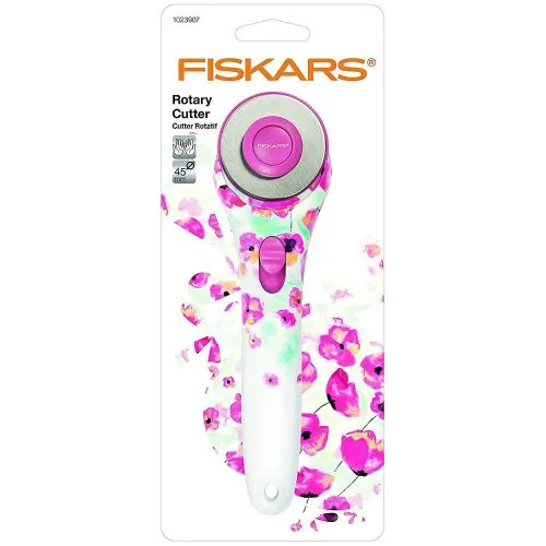 Cutter Rotatif Droit Fashion Fleur diam. 45 mm