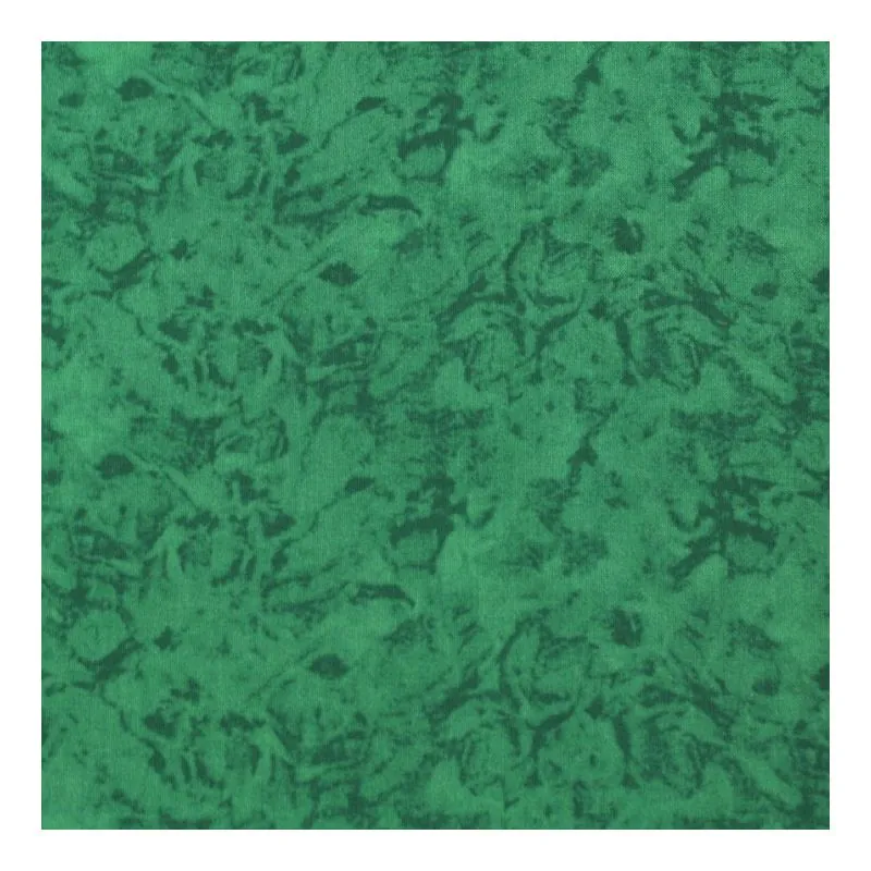 Tissu coton patchwork marbré menthe