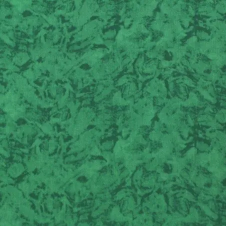 Coton patchwork marbré menthe
