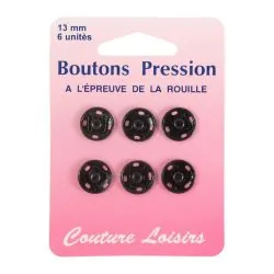 Boutons pression 13 mm...