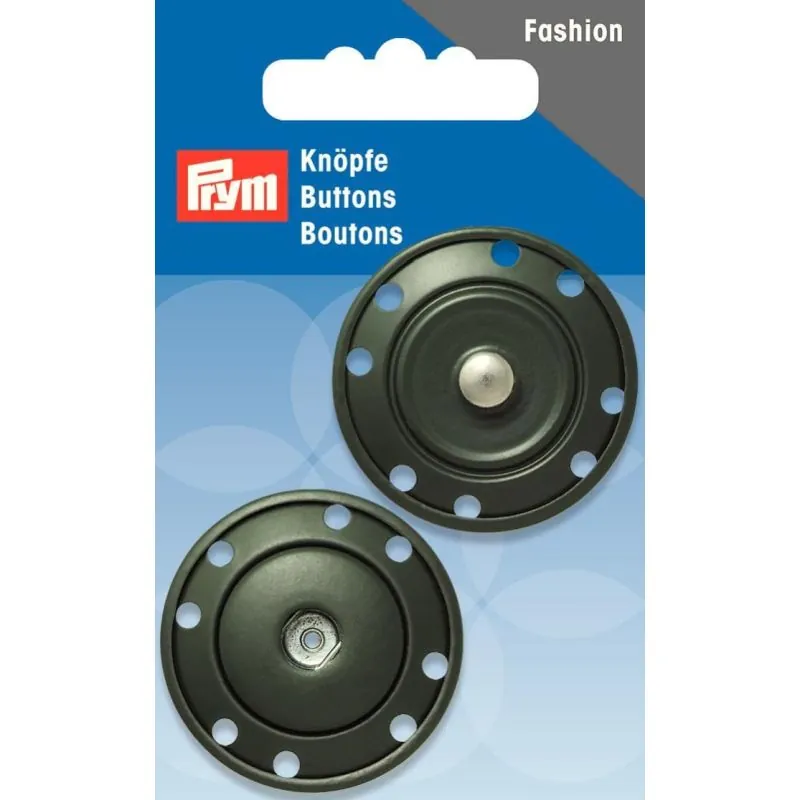 Boutons-pression à coudre 35 mm vert foncé Boutons-pression à coudre 35 mm vert foncé