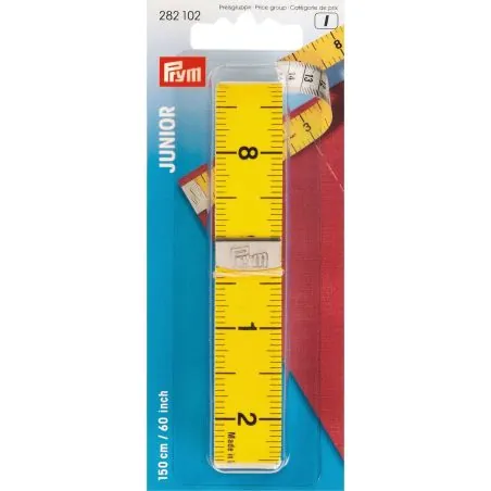 Centimètre Junior 150cm (60inch) jaune/blanc