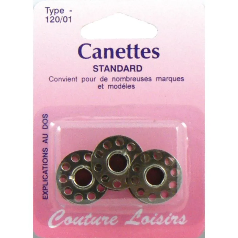 Canettes universelles métal 15 k X3