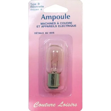 Ampoule 15w / 240 v baionnette moyenne