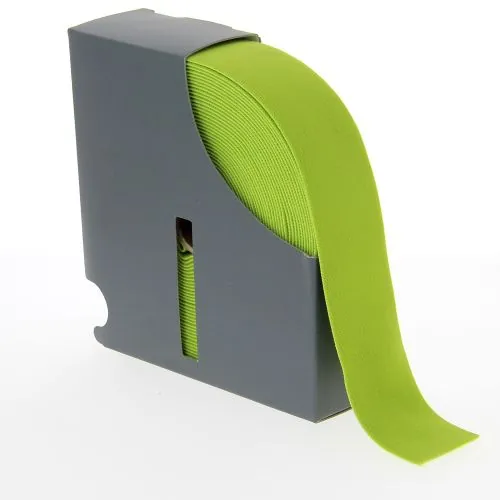 Ceinture : Elastique : 38 mm x 10 m : Polyamide : Vert citron