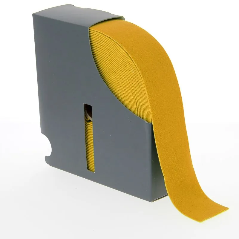 Ceinture elastique 38 mm jaune Ceinture elastique 38 mm jaune