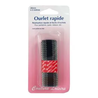 Ourlet rapide -20mm x 2m -...