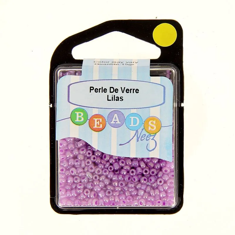Petite Perle de verre lilas 15 gr