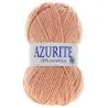 Pelote rose saumon 100% acrylique Azurite x10 - 50 gr