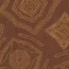 Tissu coton patchwork Africain marron Tissu coton patchwork Africain marron