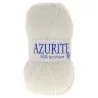 Pelote blanc 100% acrylique Azurite x10 - 50 gr