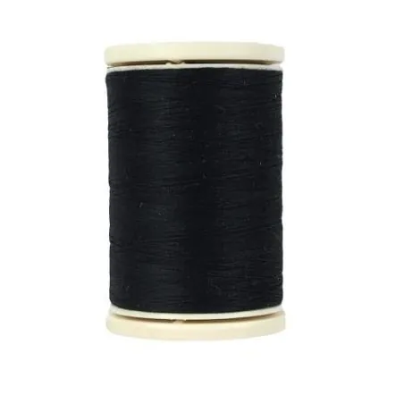 bobines fil à coudre coton noir - 400 m - n°40 x10