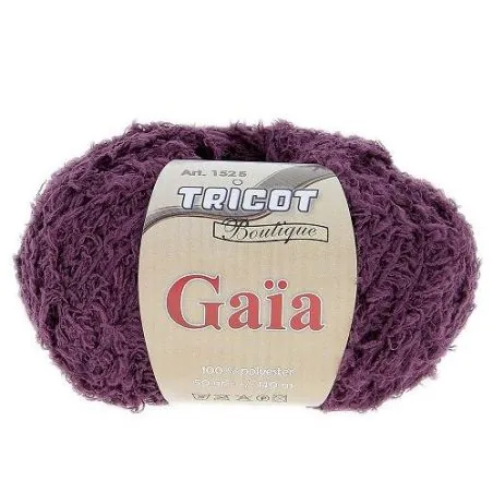 Pelotes tricot violet x4 - 50 gr Gaia