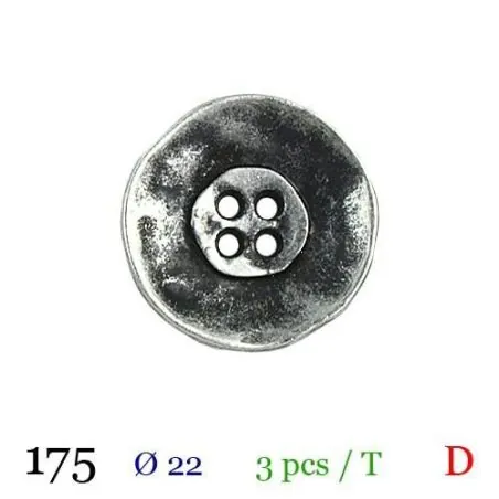 Tube 3 boutons ref : 175