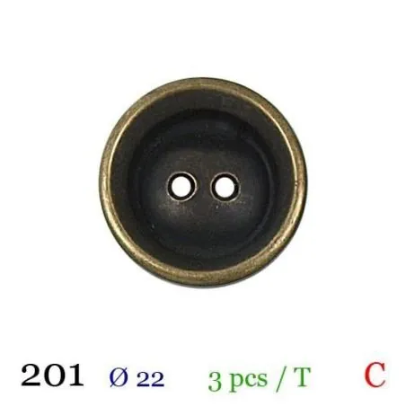 Tube 3 boutons ref : 201