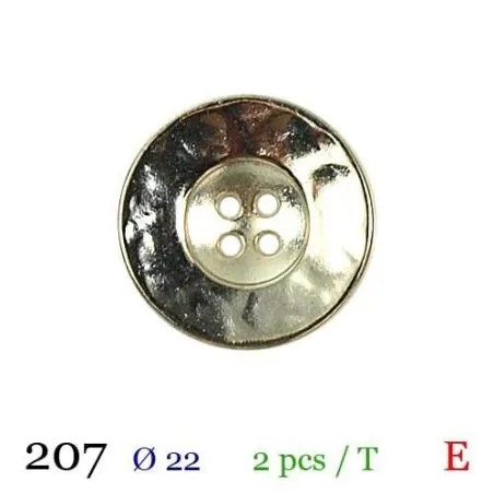 Tube 2 boutons ref : 207