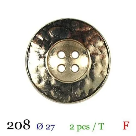 Tube 2 boutons ref : 208