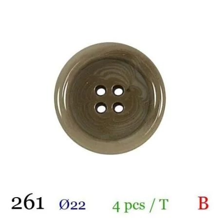 Tube 4 boutons ref : 261