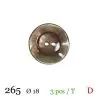 Bouton : 18 mm : x3 : RÃ©fÃ©rence (265)