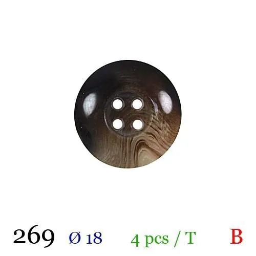Bouton : 18 mm : x4 : RÃ©fÃ©rence (269)