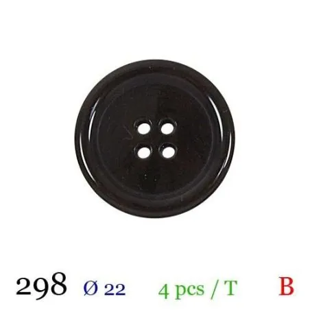Tube 4 boutons ref : 298