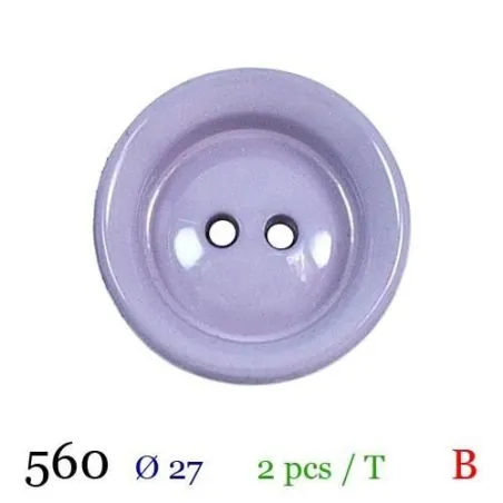 Tube 2 boutons ref : 560