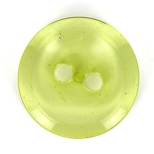 boutons couture jaune x30 - 34 mm bt 2 trous transparent cuvet -  BD.2183.35.43