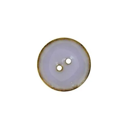 boutons violet clair - 20 mm - 2 trous - laque -x30