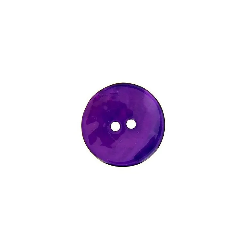 Tube 20 boutons 27 mm 2 trous nacre Tube 20 boutons 27 mm 2 trous nacre