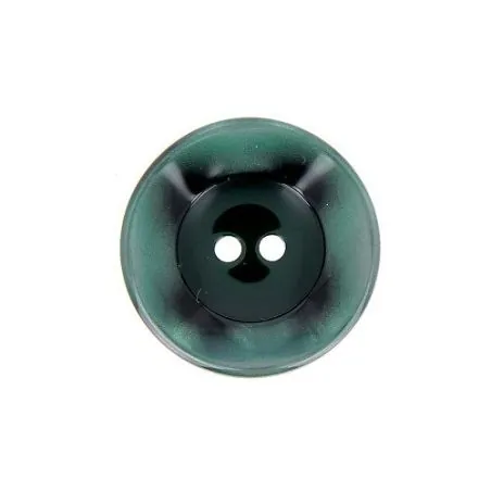 boutons vert foncé 18 mm cuvette bord gondolé x30