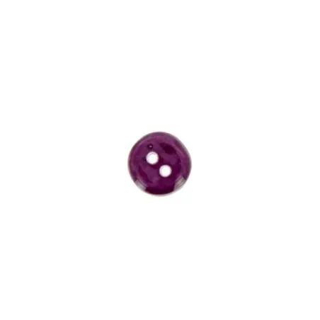 boutons violet 2 trous x30 - 10 mm