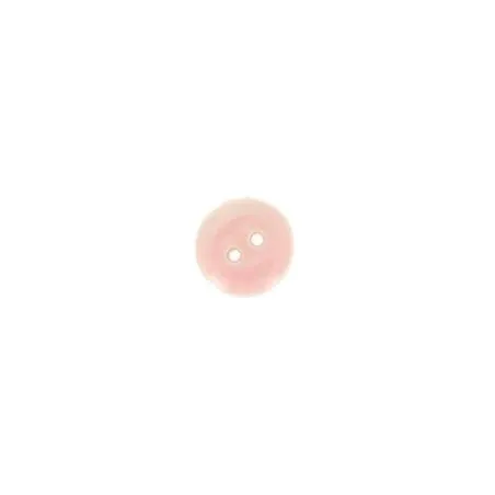 boutons rose pâle 2 trous x30 - 10 mm