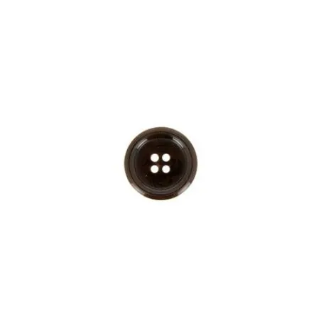 boutons marron 4 trous veste x30 -15 mm